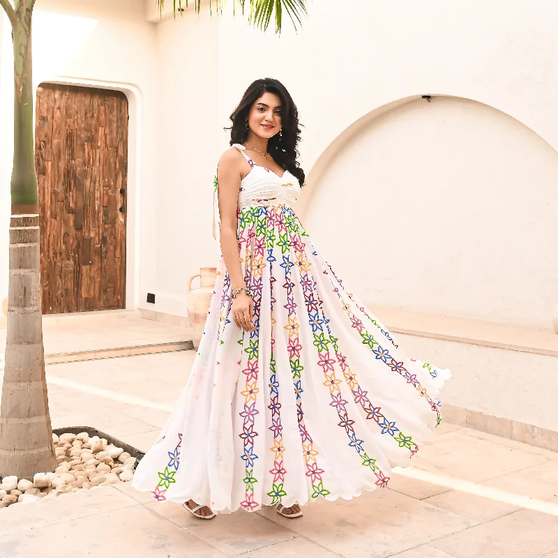 Summer Floral Long Dress