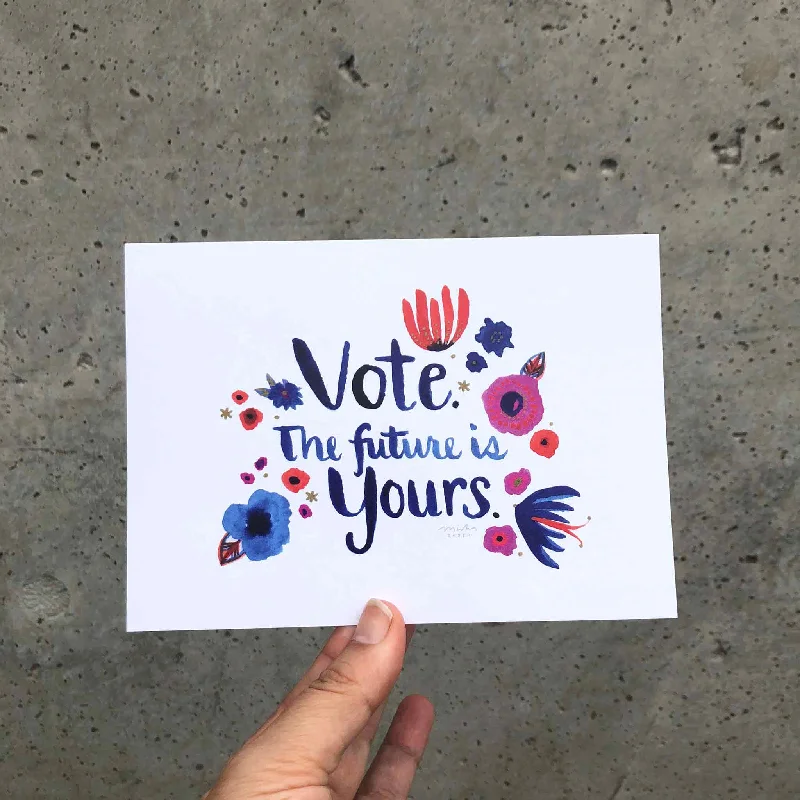 Vote: The Future Is Yours / Postcard Set