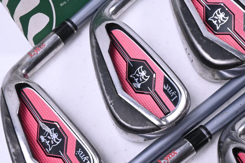 Ladies Lynx Predator 2017 Irons / 6-PW+SW+LW / Ladies Flex Lynx XLR8-100 Shafts