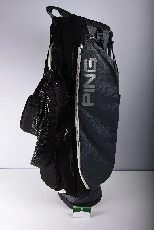 Ping Hoofer Lite Stand Bag / 4-Way Divider / Grey & Black