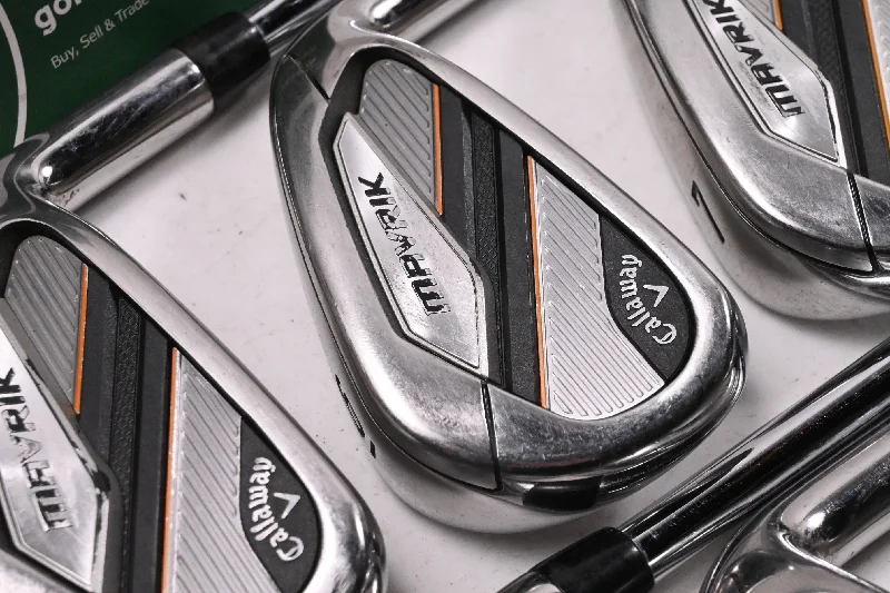 Callaway Mavrik Irons / 5-PW / Stiff Flex Elevate ETS 85 Shafts