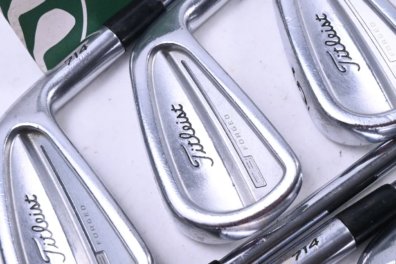 Titleist 714 CB Irons / 4-PW / Stiff Flex True Temper Dynamic Gold S300 Shaft