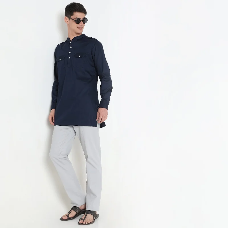 Regular Fit Solid Kurta