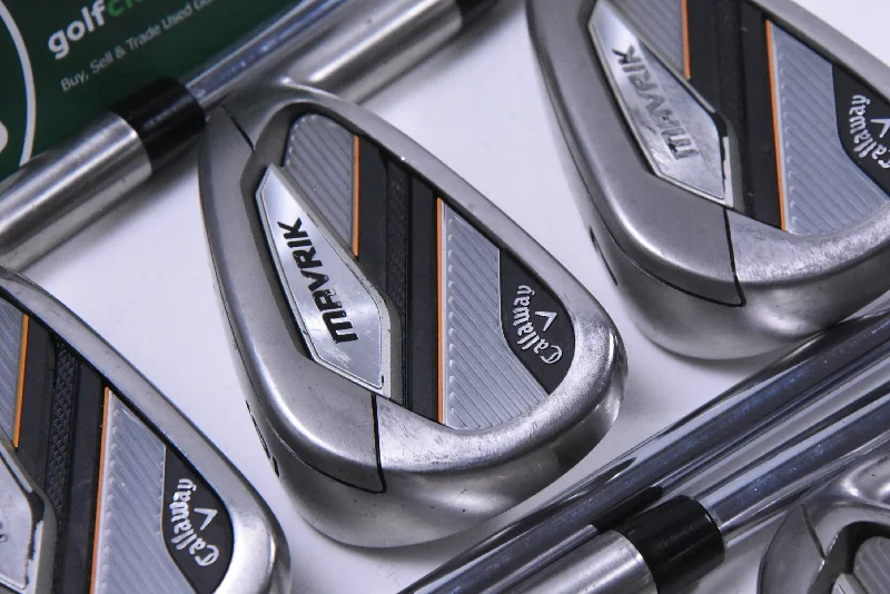 Callaway Mavrik Irons / 5-PW+SW / Stiff Flex XP 95 S300 Shafts