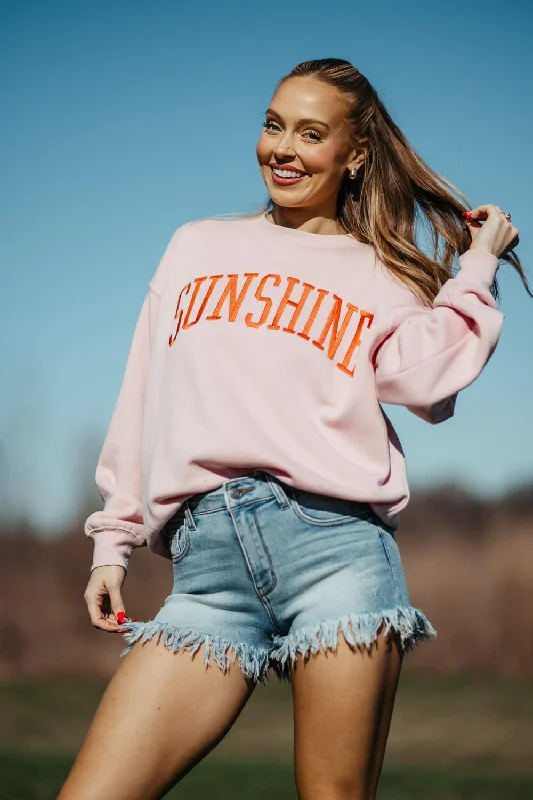 1897 Active Sunshine Sweatshirt for Women in Pink | GT065-PINK