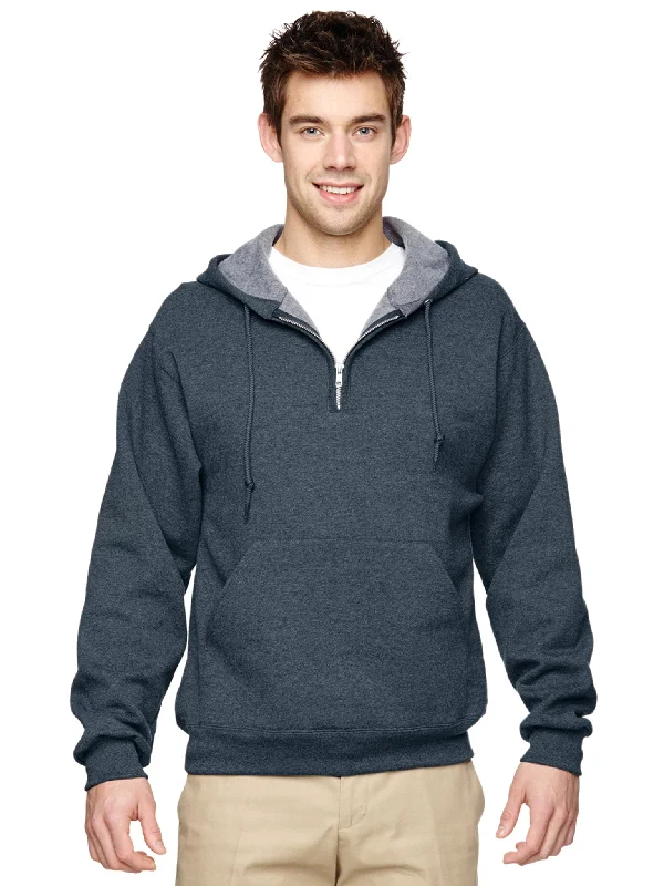 Jerzees 50/50 Quarter-Zip Pullover Hoodie