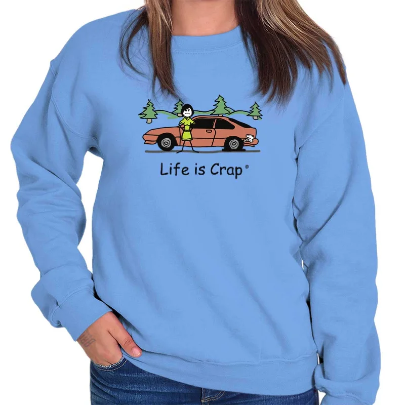 Flat Tire Sweatshirt