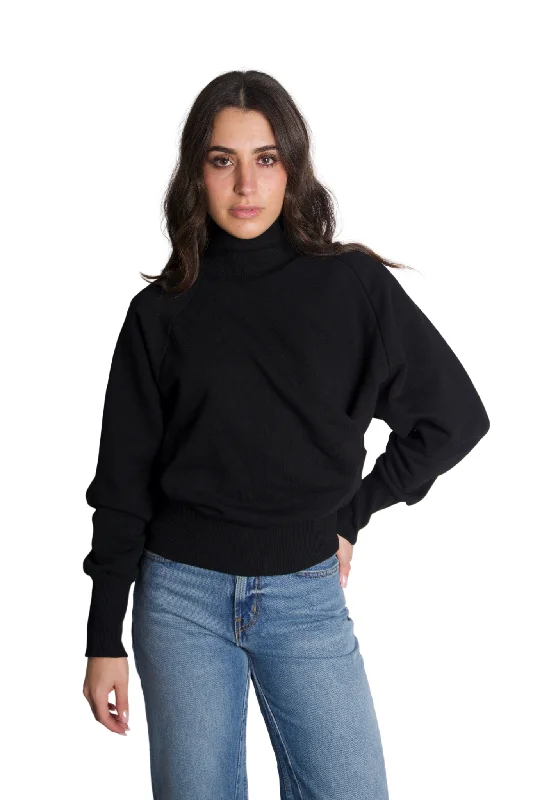 Draped Turtleneck