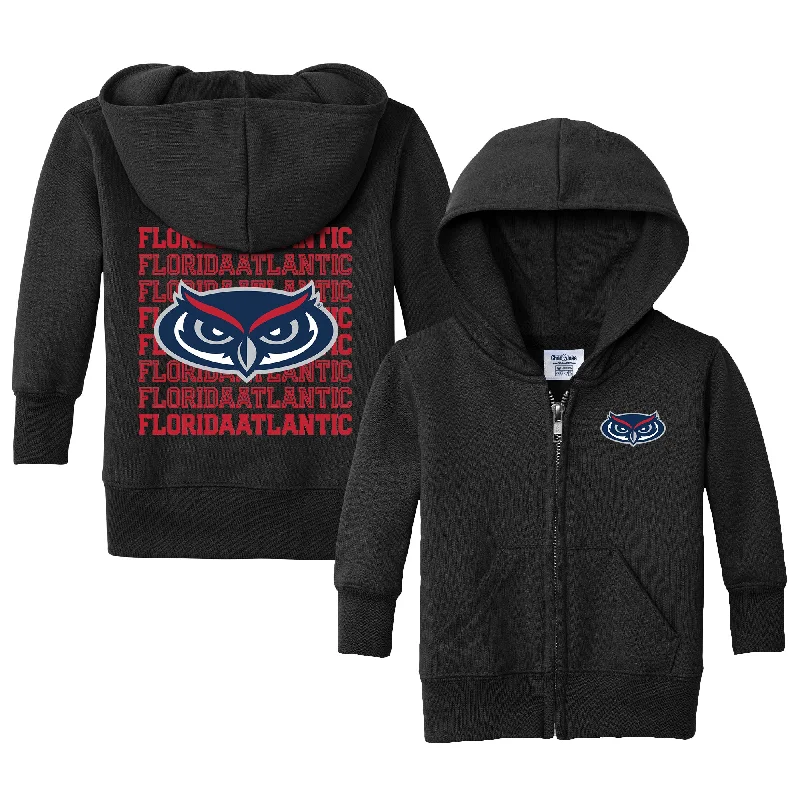 FAU Owls Retro Infant Full-Zip Sweatshirts