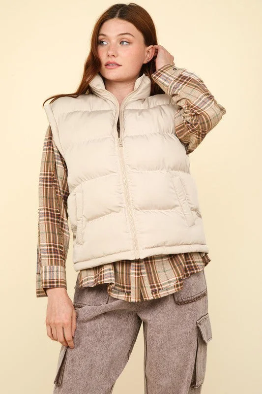 Never Thought About It Puffer Vest