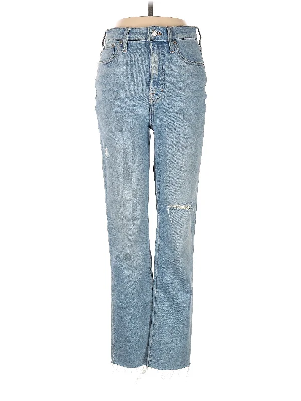 High-Rise Bootleg Jeans