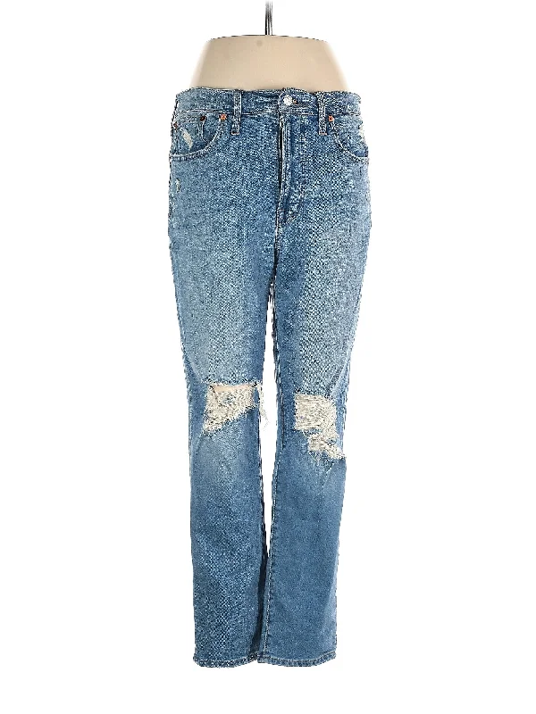 High-Rise Bootleg Jeans