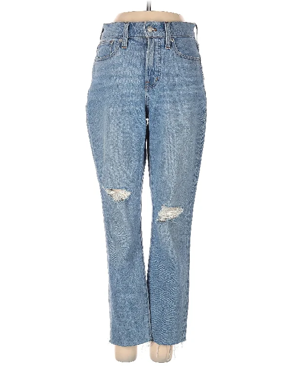 High-Rise Bootleg Jeans in Light Wash