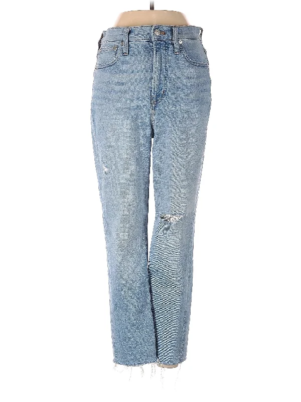 High-Rise Bootleg Jeans in Light Wash