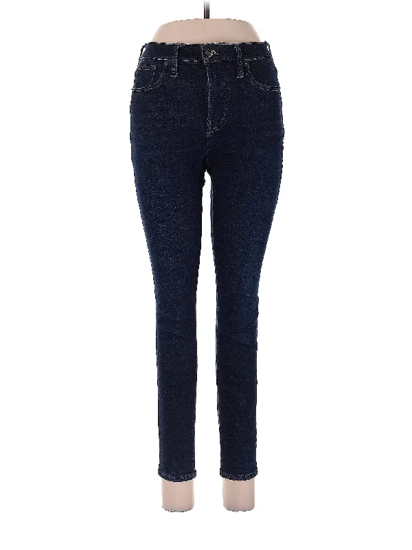 High-Rise Skinny Jeans in Dark Wash