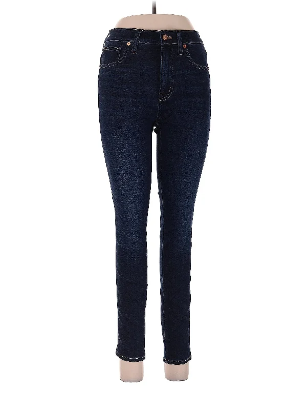 High-Rise Skinny Jeans in Dark Wash