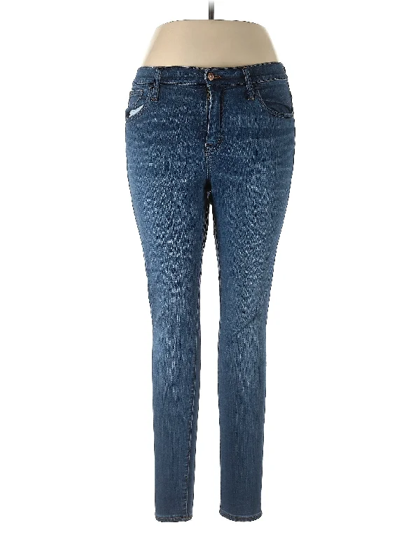 High-Rise Skinny Jeans in Dark Wash