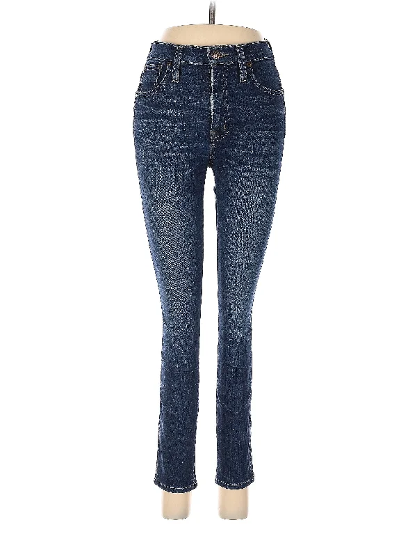 High-Rise Skinny Jeans in Dark Wash