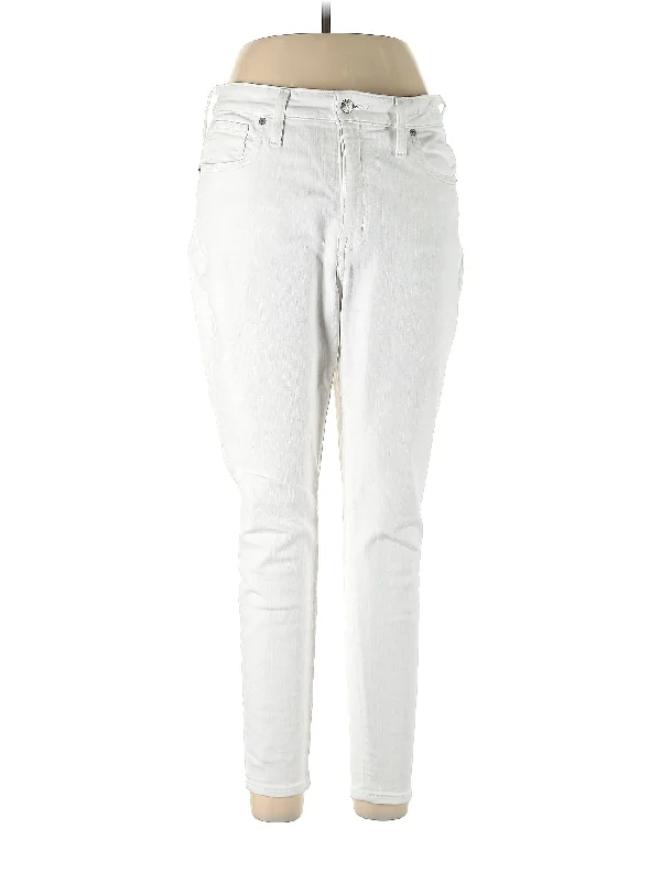 High-Rise Skinny Jeans in Light Wash