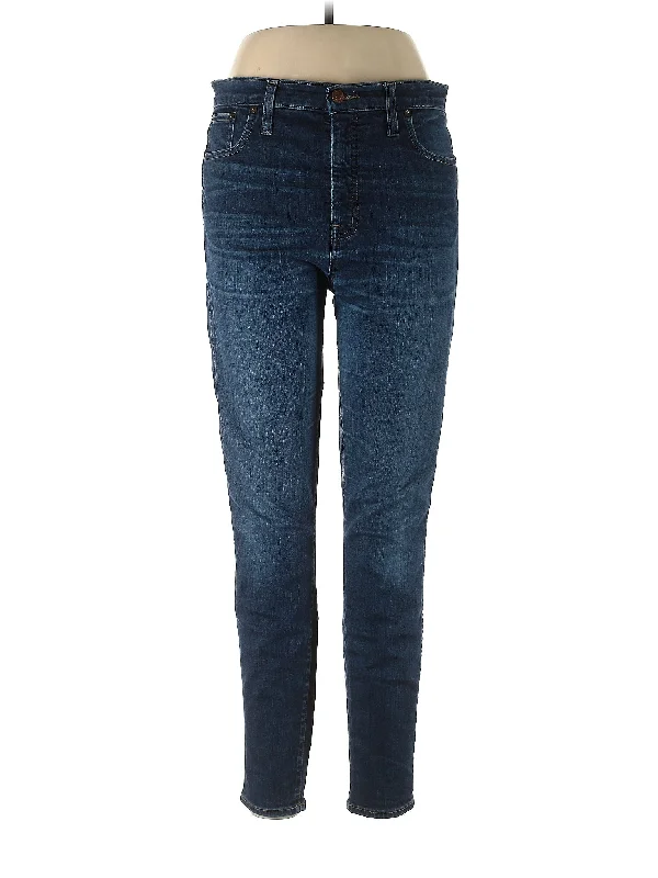 High-Rise Skinny Jeans in Medium Wash