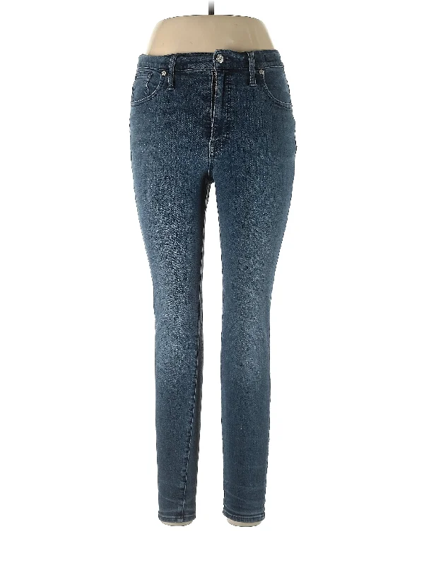 High-Rise Skinny Jeans in Medium Wash