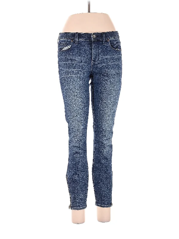 High-Rise Skinny Jeans in Medium Wash