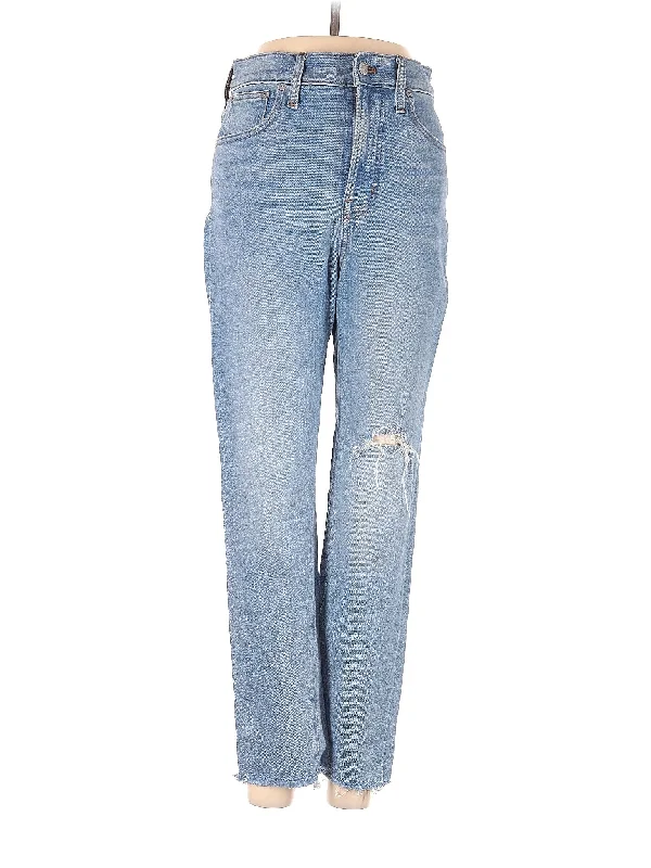 High-Rise Straight-leg Jeans