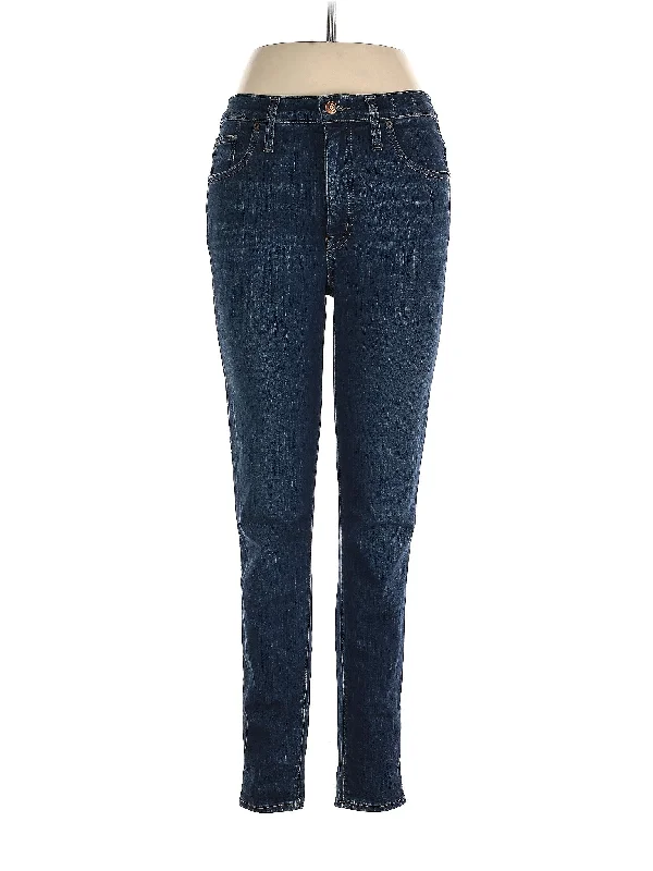 High-Rise Straight-leg Jeans in Dark Wash