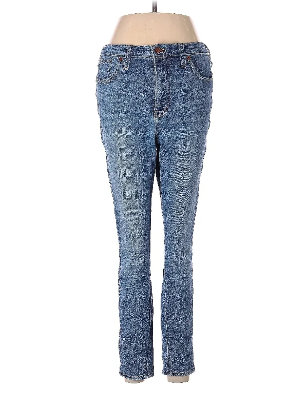 High-Rise Straight-leg Jeans in Light Wash