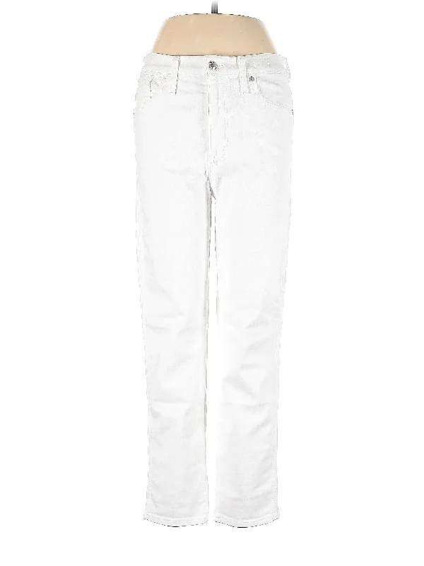 High-Rise Straight-leg Jeans in Light Wash