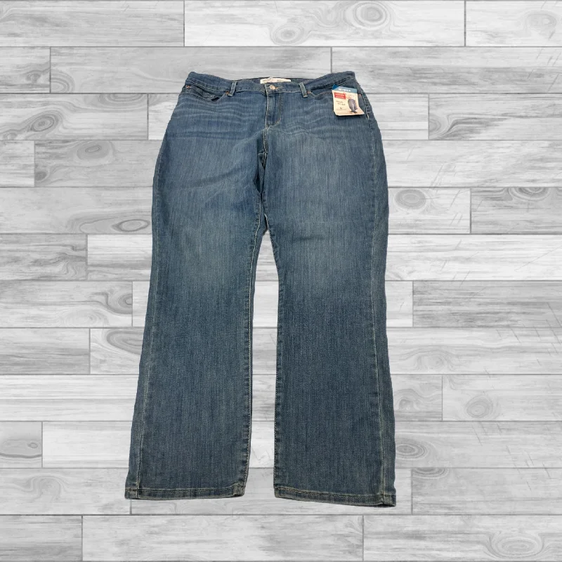 Jeans Skinny By Levis In Denim, Size: 18