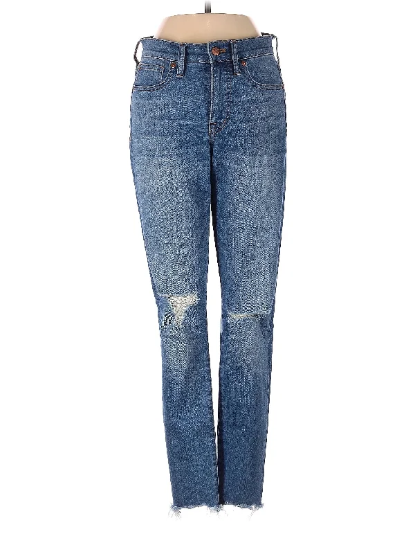 Low-Rise Bootleg Jeans