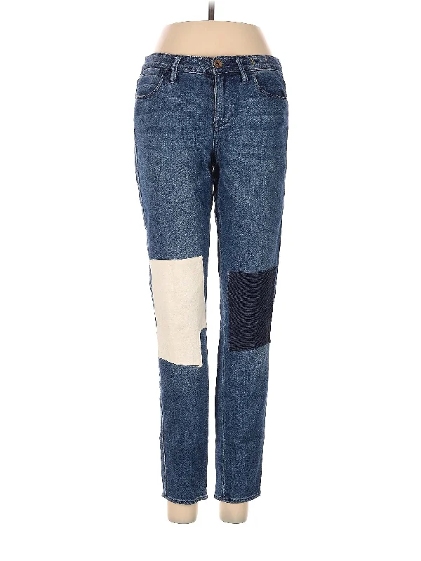 Low-Rise Straight-leg Jeans in Dark Wash