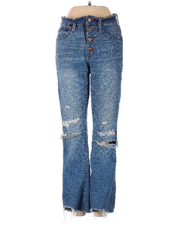 Mid-Rise Bootleg Jeans