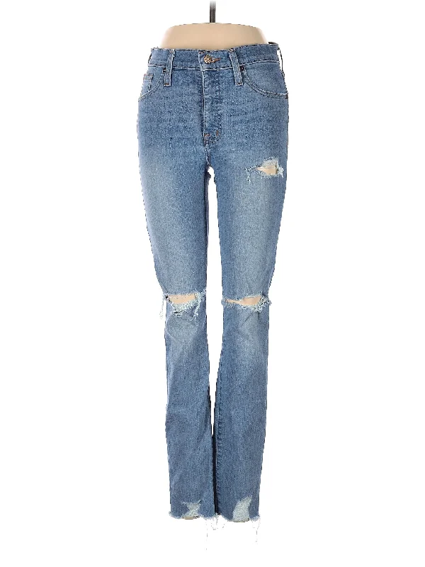 Mid-Rise Bootleg Jeans