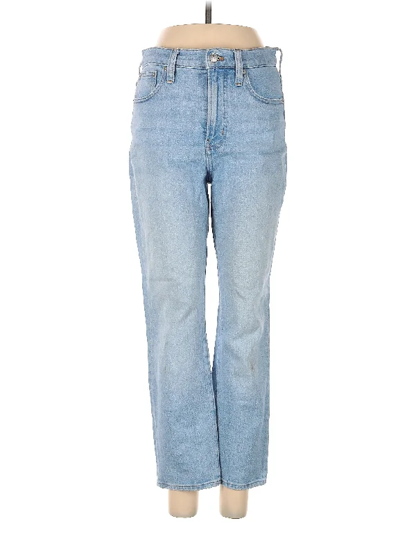 Mid-Rise Bootleg Jeans in Light Wash