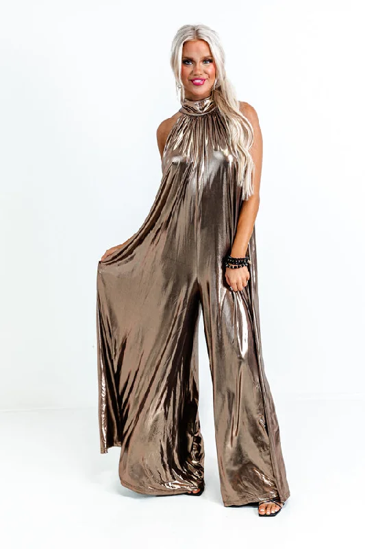 Amazing Views Metallic Jumpsuit