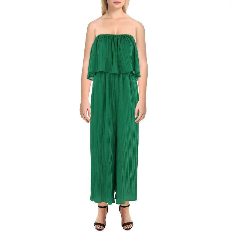 Kensie Dresses Womens Pleated Jumpsuit