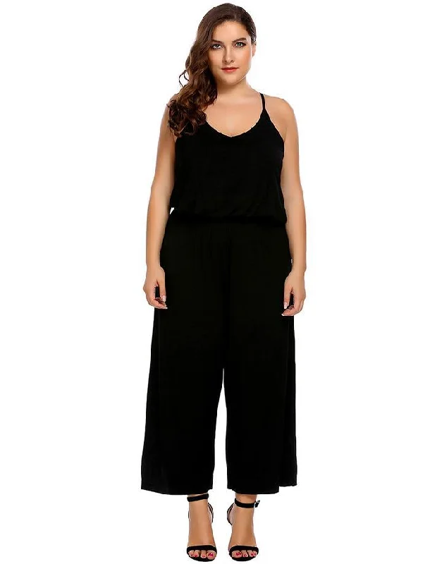 PRISCILLA’S PERFECT CHIC CAMI JUMPSUIT