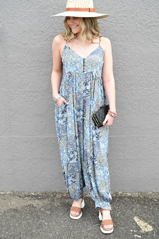 Rustic Rose Jumpsuit (FINAL SALE)