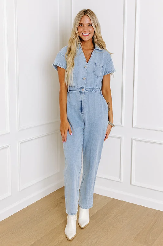 The Nayeli Denim Jumpsuit