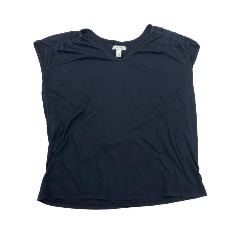 Black Top Short Sleeve Nine West Apparel, Size M