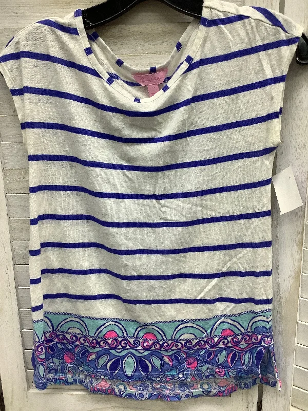 Multi-colored Top Short Sleeve Lilly Pulitzer, Size Xs