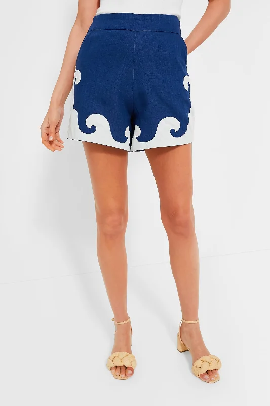 Navy Gilda Shorts