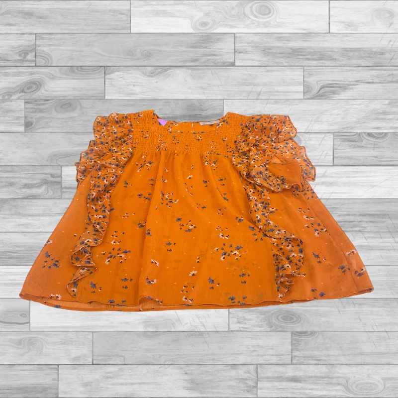 Orange Top Short Sleeve Dr2, Size Xxl