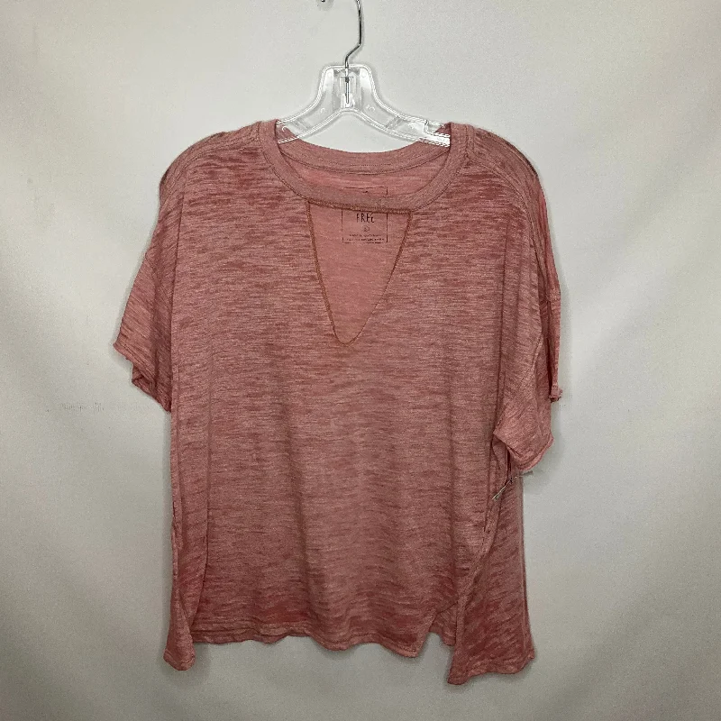 Pink Top Short Sleeve We The Free, Size S