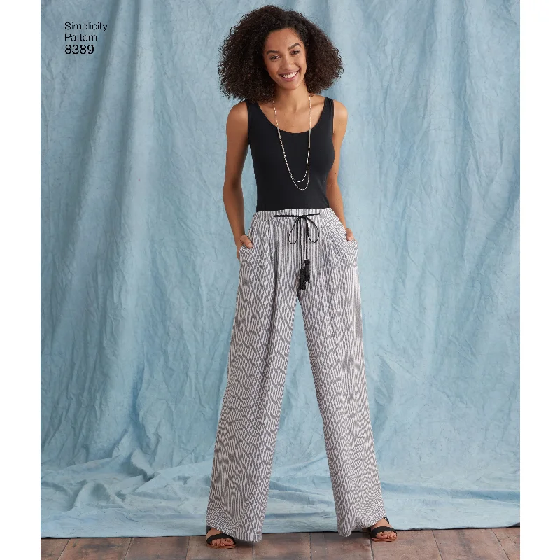 Simplicity Trousers and Shorts S8389