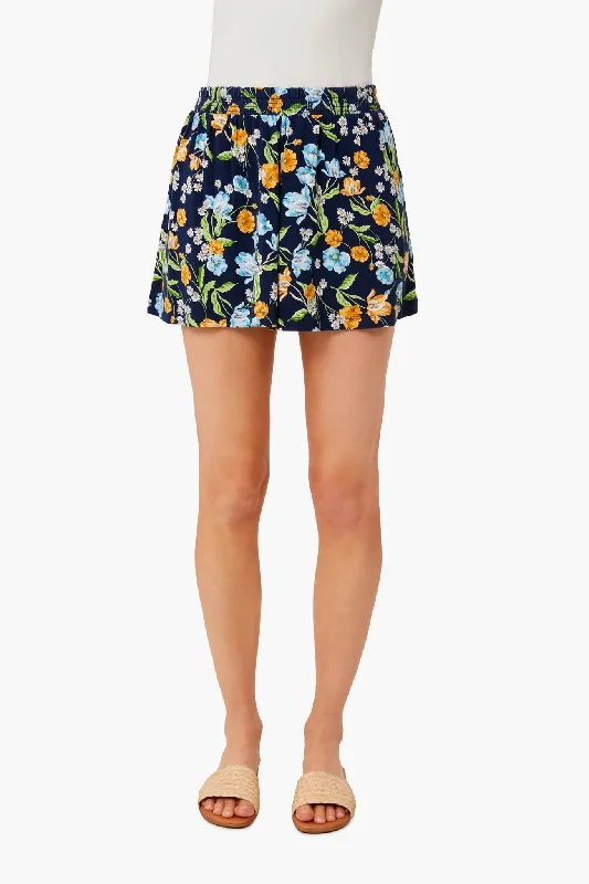 Spring Blooms Pull On Shorts