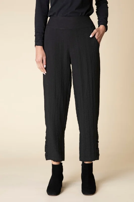 Express Travel Ruched Ankle Pant