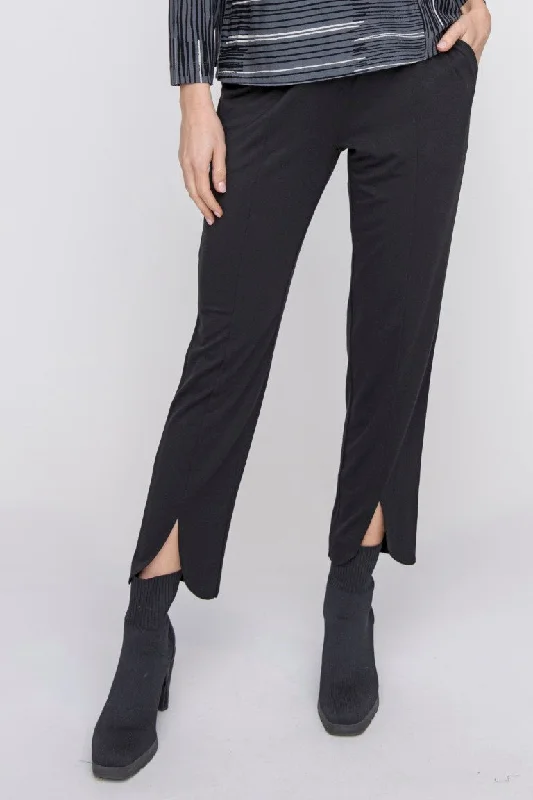 Slim Fit Split Leg Pant